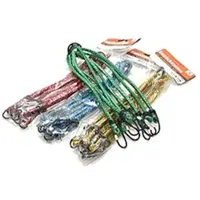 HundB Gepäckspinne, Spanngurt mit 8 Haken, 60 cm auf 95 cm ausziehbar, Ø 9 mm, 1 Stück, Farbe zufällig