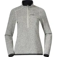 Bergans Damen Rollkragen m. RV KAMPHAUG KNITTEDW HALF ZIP