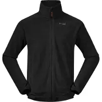 Bergans Weste Hareid Fleece Jacket NoHood Black Herren-S