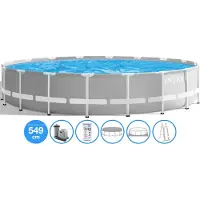 Intex Prism Frame Pool (26732GN), 549x122cm, inkl. Filterpumpe 5678 l/h
