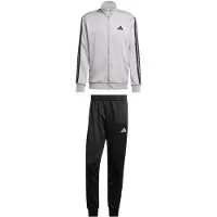 Adidas Jogginganzug Basic 3-Stripes JI8876 Grau Regular Fit