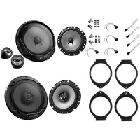 DSX Kenwood Lautsprecher Set für Opel Meriva B Baujahr 2010 - 2017 Tür Vorne und hinten 600 Watt