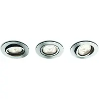 Philips myLiving Einbauspot 5020311P0, Einbaustrahler, Nicht austauschbare Glühbirne(n), 3 Glühbirne(n), LED, 13,5 W, Braun