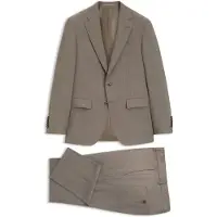 BOSS Slim-Fit Zweiteiler aus Schurwolle Grösse 48