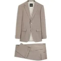 BOSS Slim-Fit Zweiteiler aus Schurwolle Grösse 102