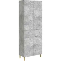 Syfax Schrankset 2 pcs Betongrau Holzwerkstoff