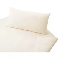 Cotonea Jersey Uni Bio Bettwäsche 100x135 cm + 40x60 cm | natur - beige