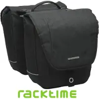 New Looxs - 182.219RT - Fahrradtasche - Avero Double Racktime 25 L - schwarz