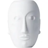 Sieger by Fürstenberg Vase Little Antheia Satin White
