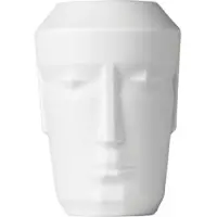 Sieger by Fürstenberg Vase Little Prometheus Satin White