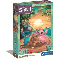 Clementoni - Puzzle HQC Disney Stitch, 500 pcs (I-35547)