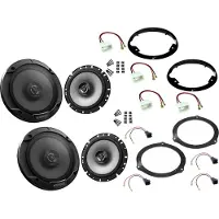 DSX Kenwood Lautsprecher für Ford S-Max WA6 Baujahr 2006-2015 Tür vorne und hinten 600 Watt