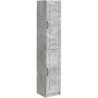 Syfax Schrankset 2 pcs Betongrau Holzwerkstoff