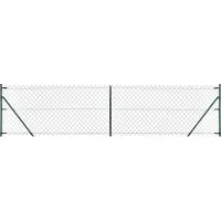 Floraworld Viereckgeflecht, HxL: 150 x 2500 cm, Stahl, anthrazit - grau
