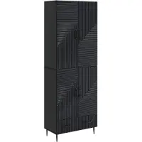 Syfax Schrankset 2 pcs 66 x 34,5 x 95 cm Holzwerkstoff