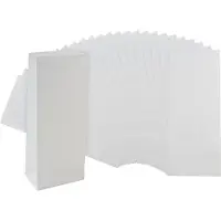 Rayher Hobby Materialen Papier Blockbodenbeutel 25 Stk 6x10x24 cm umweltfreundliche Verpackung