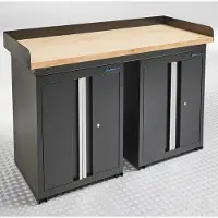 Datona Werkbank PRO mit Arbeitsplatte aus Bambus - 150 cm