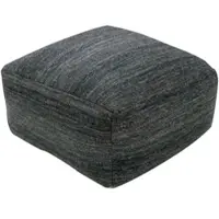 Kayoom Sitzkissen Phoenix Pouf 45cm x 45cm x 46cm in grau - multi | Gr.: onesize