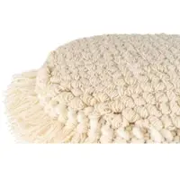 Kayoom Sitzkissen Pouf Bohist Natural in natural | Gr.: onesize
