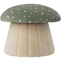 Bloomingville Mini Blaugrüner Pouf