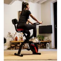 Care CV-315 - Klappbares Heimtrainer-Fahrrad - 4 kg Schwungmasse - 10 manuelle Widerstandsstufen - Heimgebrauch