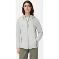 Camel active Funktionsjacke mit abnehmbarer Kapuze in Silber | Gr.: 36