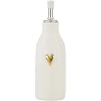 Zusss Öl- / Essigflasche Hartje Keramik Sand
