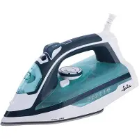 Jata PL598C, Trocken-Bügeleisen, Keramik-Bügelsohle, 20 g/min, Blau, Weiß, 30 g/min, 0,35 l
