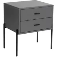 Premium Living Nachttisch Pelotas Grau