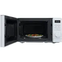 Continental Edison CEMO20DW Mikrowelle 1050 W, 20 L, freistehend, LED Digitaldisplay, 8 Programme, 5 Leistungsstufen, Auftauen