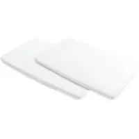 Maxi-Cosi 2er-Pack Spannbetttuch für Reisebett Merlin, weiss
