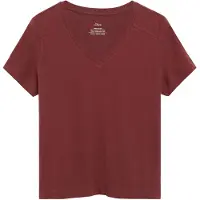 s.Oliver T-shirts Burgundy Größe: 46 | Hemden Outlet | Damen | Braun