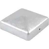 Baumarktplus Holmwerk Pfostenkappe Verzinkt 101mm Pyramide Abdeckkappe Für Pfosten 10x10cm