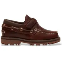 Timberland Unisex für Kinder. TB0A5P7AEM61 Nautische Lederschuhe Authentic braun (25), Wohnung, Keine, Lässig, Kinderbekleidung