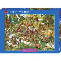 Heye Puzzle Funny Farm, 1000 Teile, 1000 Stück(e), Kunst