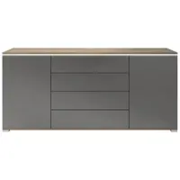 Vladon SIDEBOARD Faro Anthrazit matt