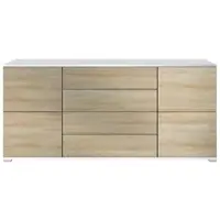 Vladon SIDEBOARD Rova Eiche sägerau