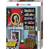 Heye Puzzle Room With Vermeer, 1000 Teile, 1000 Stück(e), Kunst