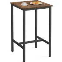 Hobby Hall Bartisch mit Stahlgestell hoch LBT035K01