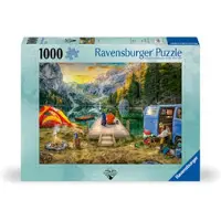 Ravensburger Puzzle 12000076 - Calm Campsite - 1000 Teile Puzzle für Erwachsene und Kinder ab 14 Jahren