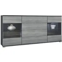 Vladon SIDEBOARD Bari Avola-Anthrazit