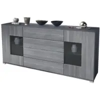 Vladon SIDEBOARD Grömitz Avola-Anthrazit