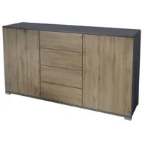 Vladon SIDEBOARD Santo Eiche Evoke