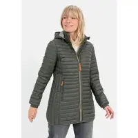 Camel active Steppjacke aus recyceltem Polyamid in Khaki | Gr.: 50