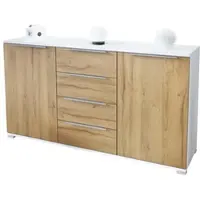 Vladon SIDEBOARD Linio Eiche Natur