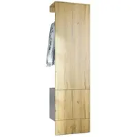 Vladon GARDEROBE Carlton Paneel in Eiche Nature