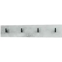 Vladon GARDEROBENPANEEL Linea Beton Oxid Optik