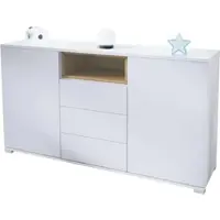 Vladon SIDEBOARD Skadu Eiche Natur