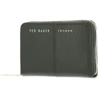 Ted Baker Leder Geldbörse Ammisa Small Zip around Purse Dk - Green dunkelgrün