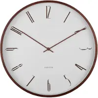 Karlsson Wanduhr Scandia Weiß